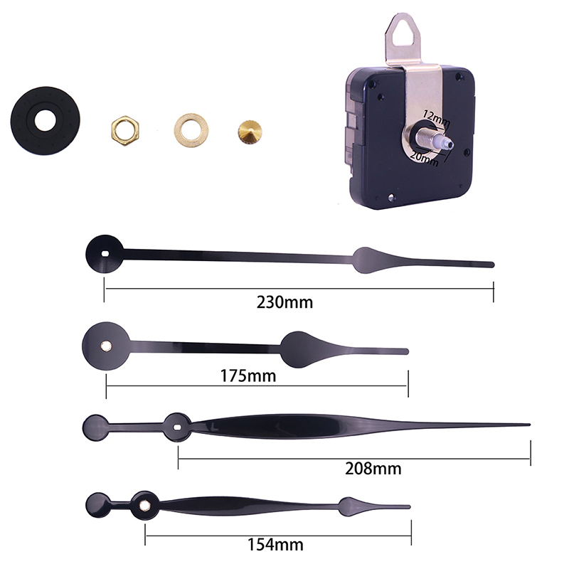 17mm механизъм за стъпка на часовников механизъм HR9715 HR9607