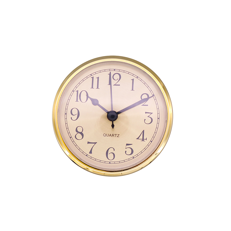 90мм златно дъно арабски вложка за стенен часовник