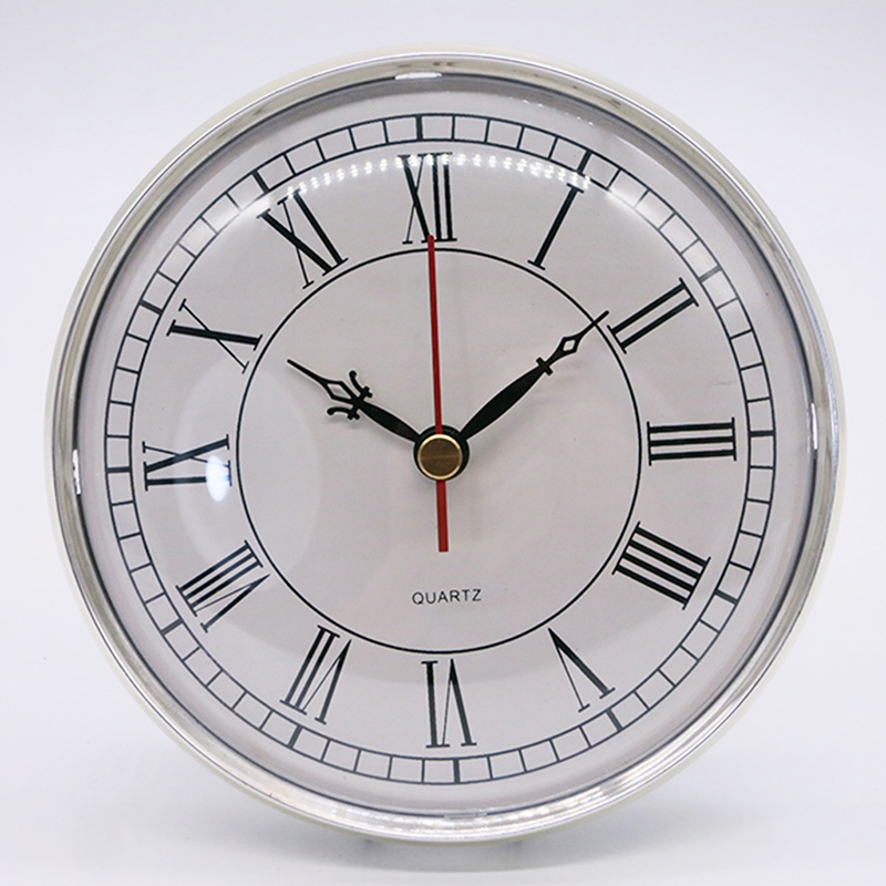 130 мм чиста сребърна вложка за кръгъл стенен часовник